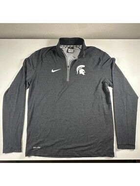 Womens Nike Michigan State Fleece 1/4 Zip M